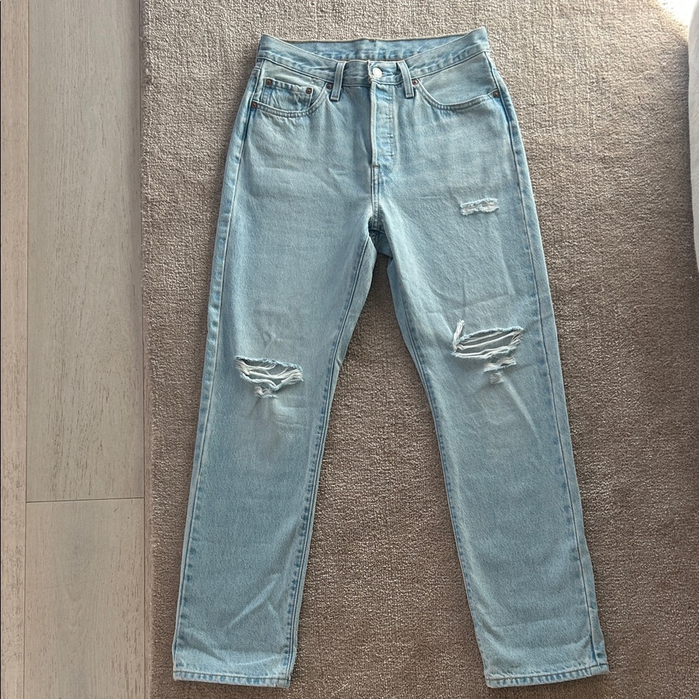 Levi's 501 Distressed Jean